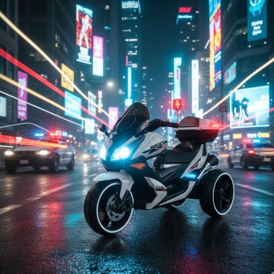 صورة دباب شرطة فاخرة للأطفال